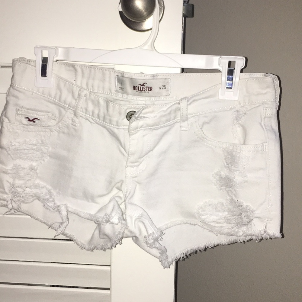 Hollister jean shorts